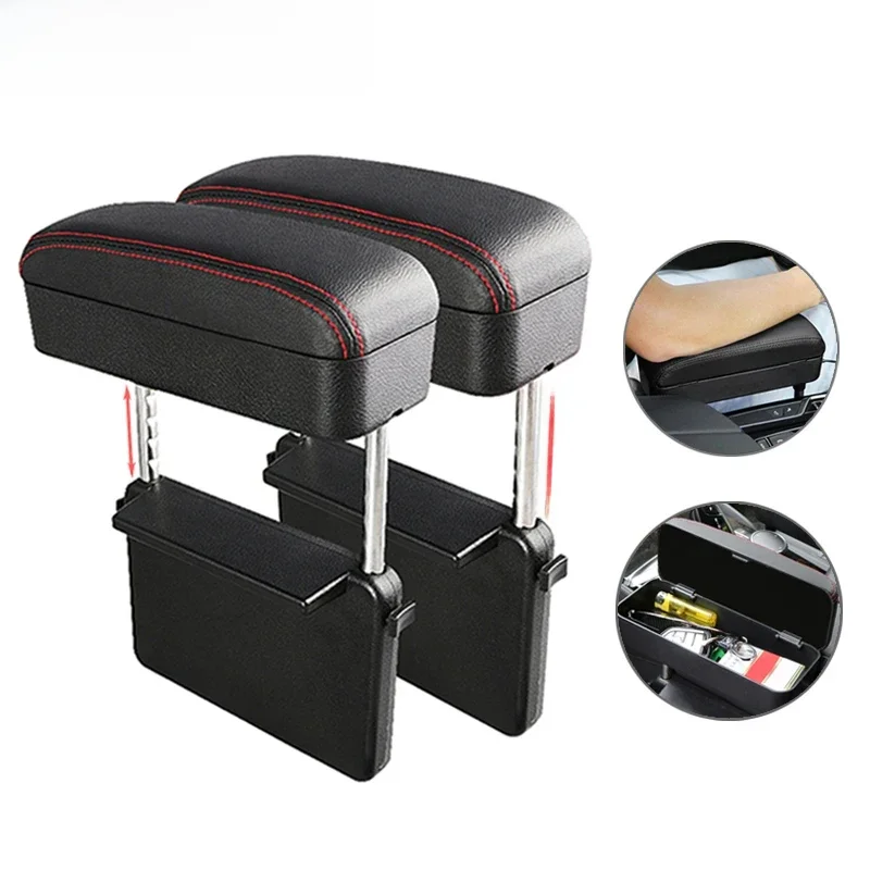 BLALION Armsteun Ondersteuning Elleboogsteun Pad Armsteun Extender Met Console Organizer Verstelbare Hoogte Armsteun Box Accessoire - afbeelding 2