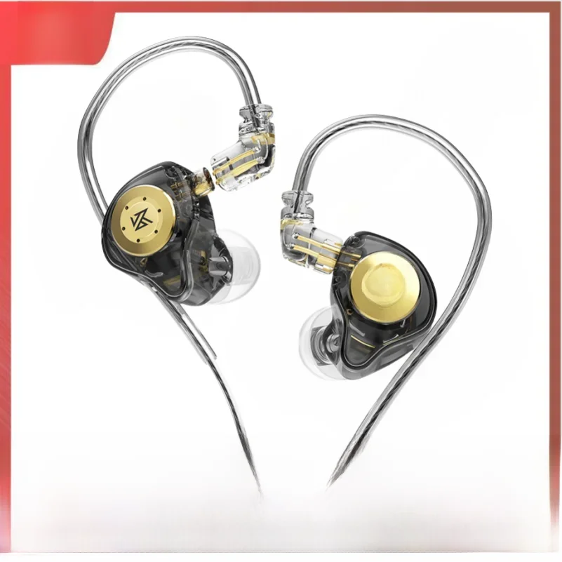 Słuchawki KZ EDX PRO przewodowe HIFI stereo basowy kabel muzyczny zatyczki do uszu douszne słuchawki sportowe słuchawki do gier z redukcją szumów. — zdjęcie 2