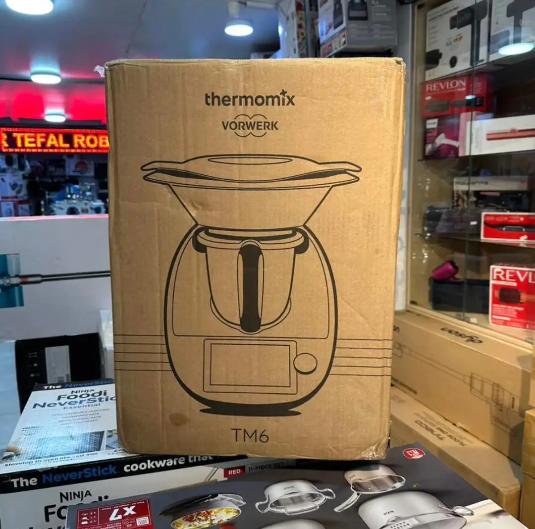 NUEVO EN PROMOCIÓN ORIGINAL: Robot de Cocina Multifuncional Vorwerk Thermomix TM6 con Wifi, Procesador de Alimentos de 1300W