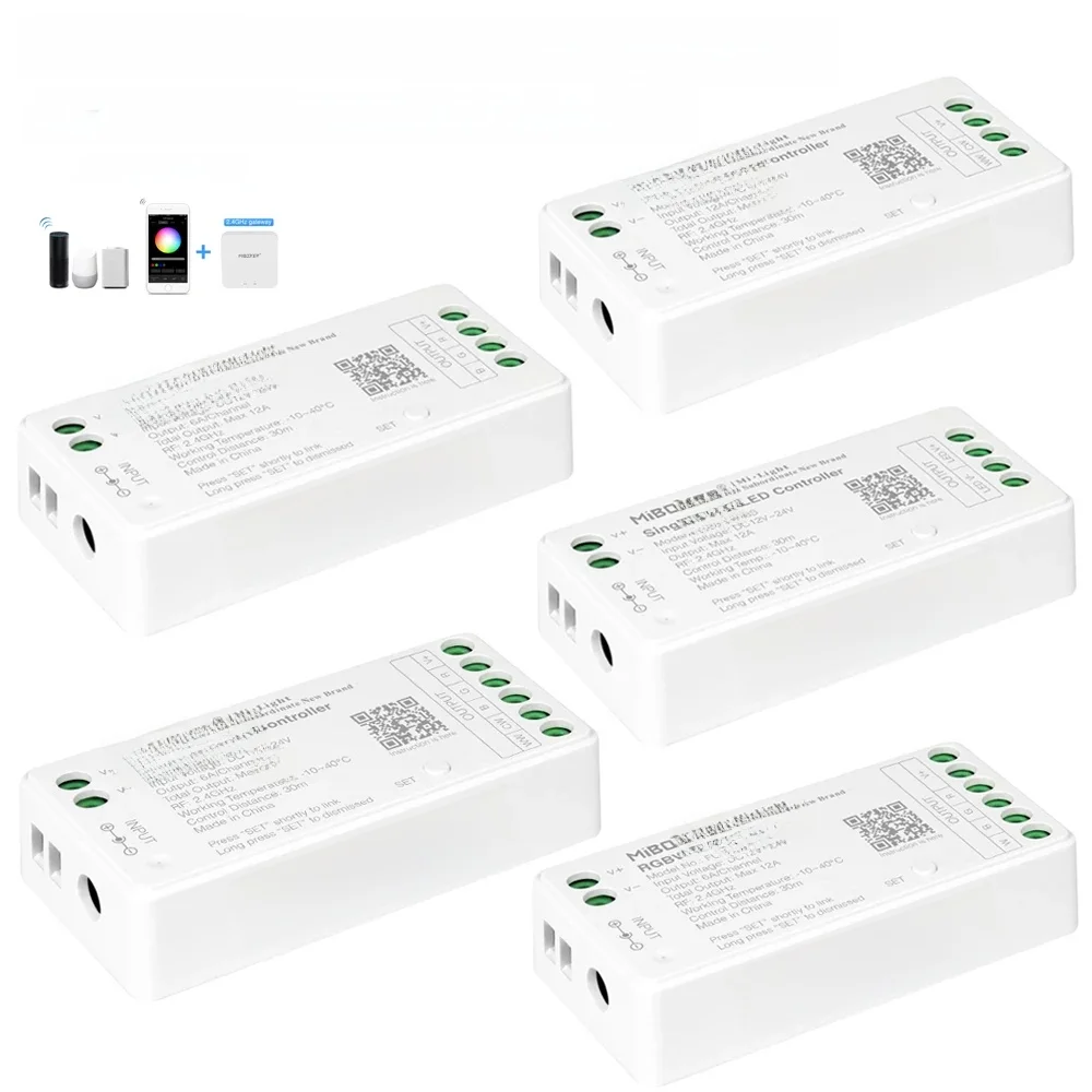 Miboxer FUT035S FUT036S FUT037S FUT038S FUT039S 2,4 GHz LED Controller Dimmer Für Einzel/Dual farbe RGB RGBW RGB + CCT Streifen Licht