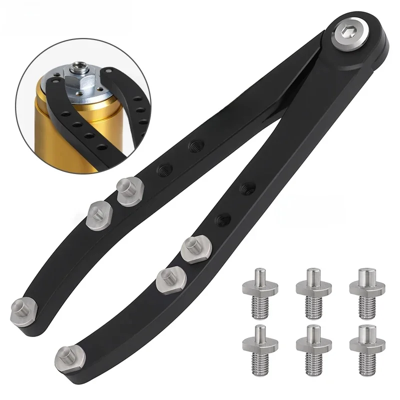 AliExpress GMIPIX Adjustable Pin Spanner Wrench Bike Pin Spanner 3mm 4mm 5mm Pin Tool Motorcycle Fork Cap Removal Wrench