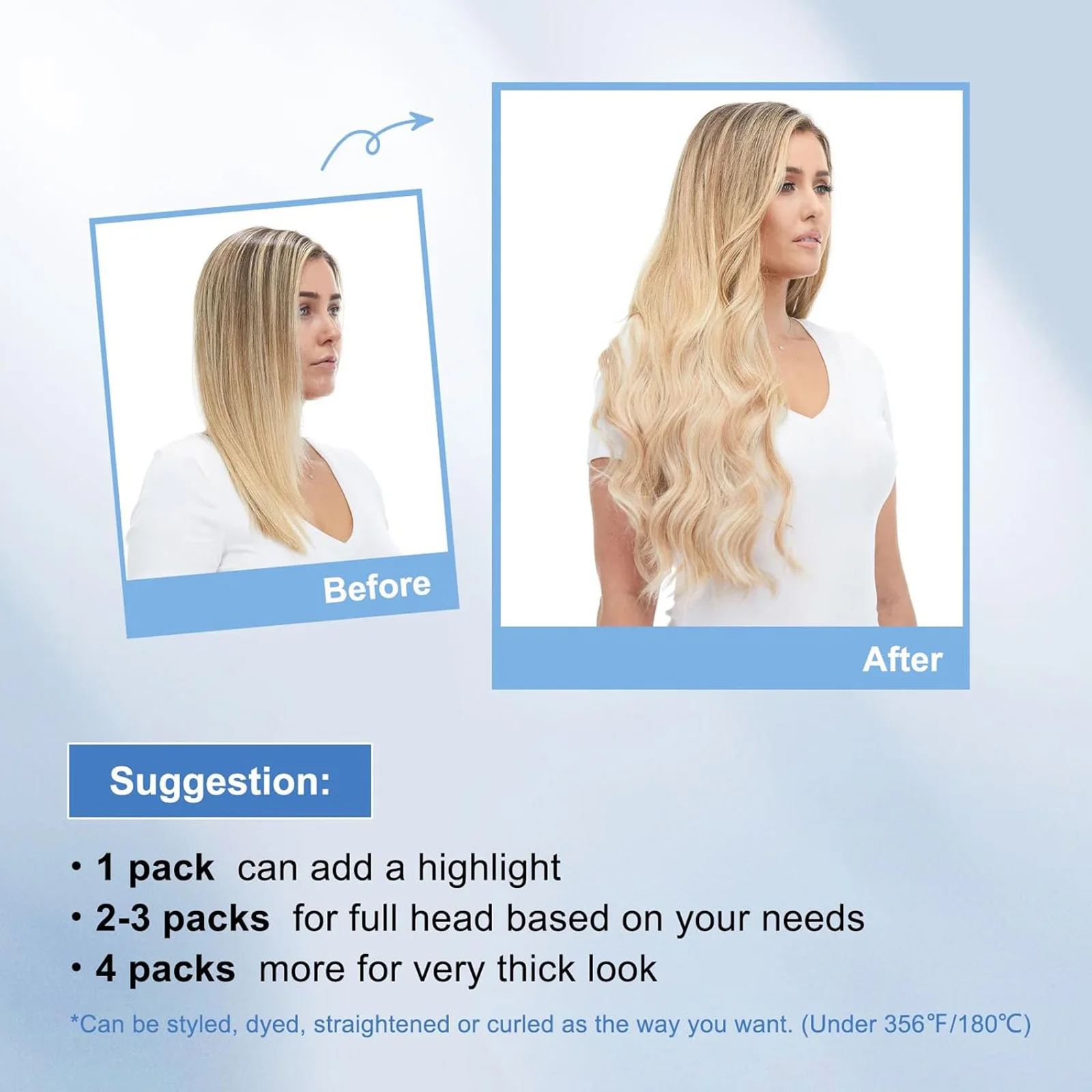 Sixstarhair 20枚入り テープエクステ 人毛 50g 16/20/22インチ 100%レミー人毛 テープ式エクステ 女性用