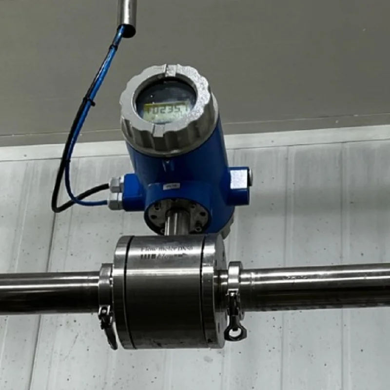 DN50 Clamp Connection Stainless Steel Electromagnetic Flowmeter For Milk