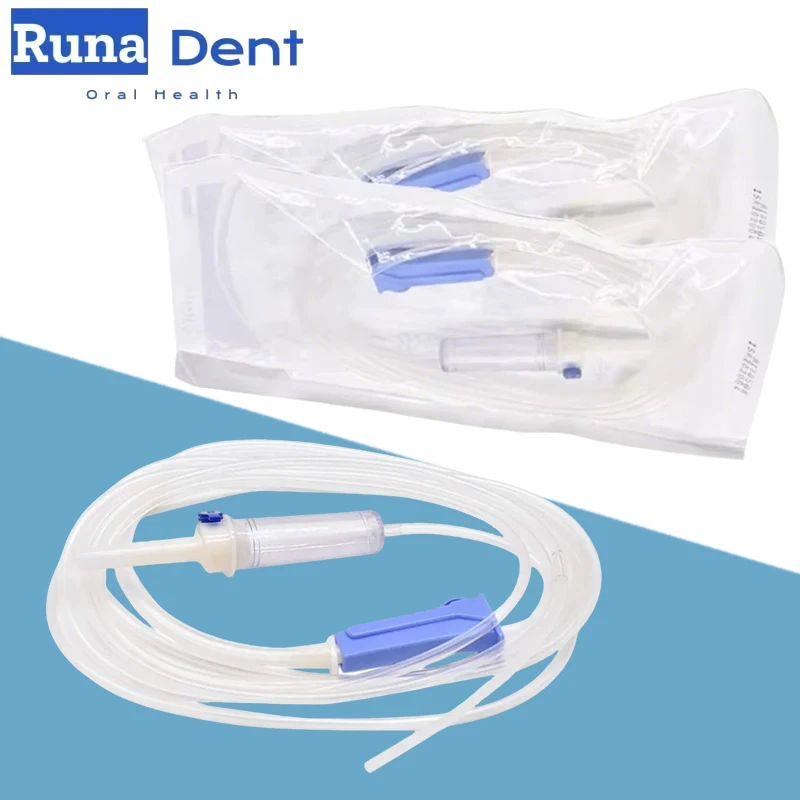 

10pcs Dental Implant Surgical Tube Transparent Disposable Match NSK Flushing Pipe for Dental Water Irrigation Tubing Surgery