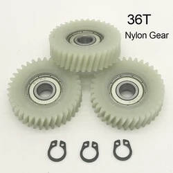 38.5x11mm Oblique Planetary Gear 36 Teeth Helical Gears Wheel Hubs Electric Bike Nylon Gear For Bafang Motor E-bike Parts