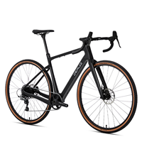 DERUIZ electric bike Mǎnner 28-inch Pedelec 250W30Nm Bafang Motor 13 kg Carbon Santa Maria E Bikes E-Gravel Electric Bicycle