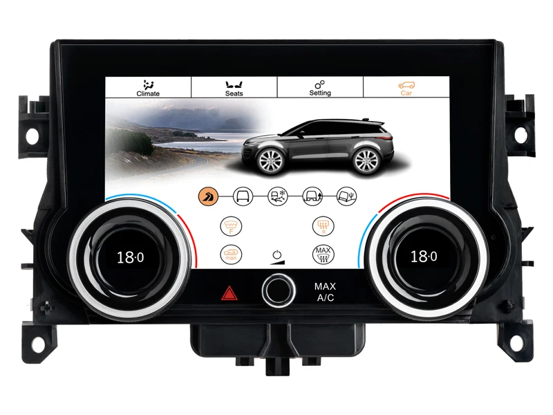 Oem Autoradio Voor Land Range Rover Evoque 2012-2018 Carplay Android Multimedia 10.25 Inch Breed Hd Scherm Air Conditie Ac Scherm