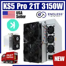 A. SPECIAL DEAL!!! BUY 4 GET 2 FREE Bitmain Antminer KS5 Pro 21Th/s 3150W - Kas Miner With Warranty & PSU Cord