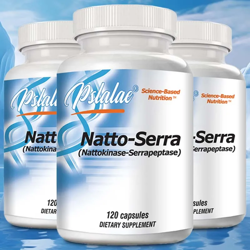 Natto-Serra - Promotes A Healthy Immune Response and Supports Healthy Circulation - 120 Capsules