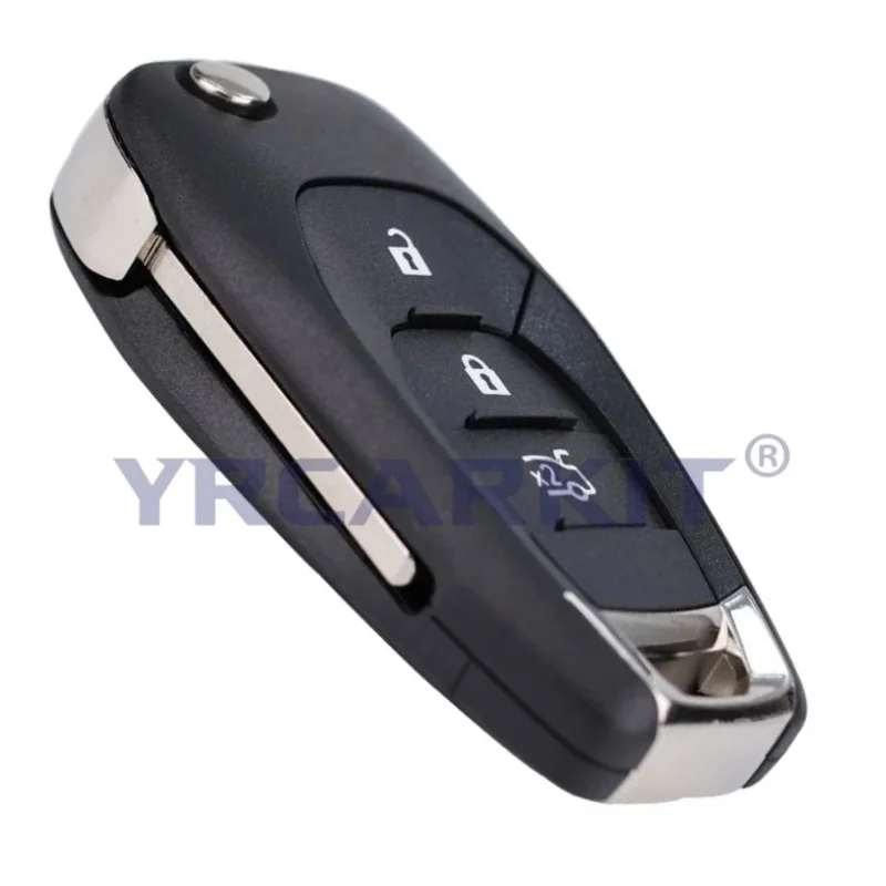 For Chevrolet Cruze Aveo 2014-2018 Replacement Flip Cover Modified 2/3/4 Buttons Remote Flip Key Fob Shell Case