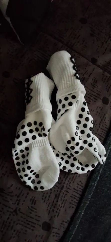 1-10 Pairs Men Women Football Grip Socks Towel Bottom Sport Socks Rugby Soccer Cycling Running Exercise Athletic Socks photo review