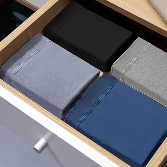 

Мужские бордовые трусы-боксеры, 5 шт. | Ультрамягкий хлопковый стрейч | Дышащее комфортное нижнее белье для повседневной носки