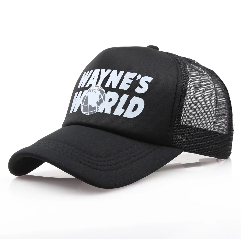 Wayne\'s World-gorra de béisbol de algodón para hombre y mujer, gorro de camionero de marca, Snapback, Hip Hop, envío directo