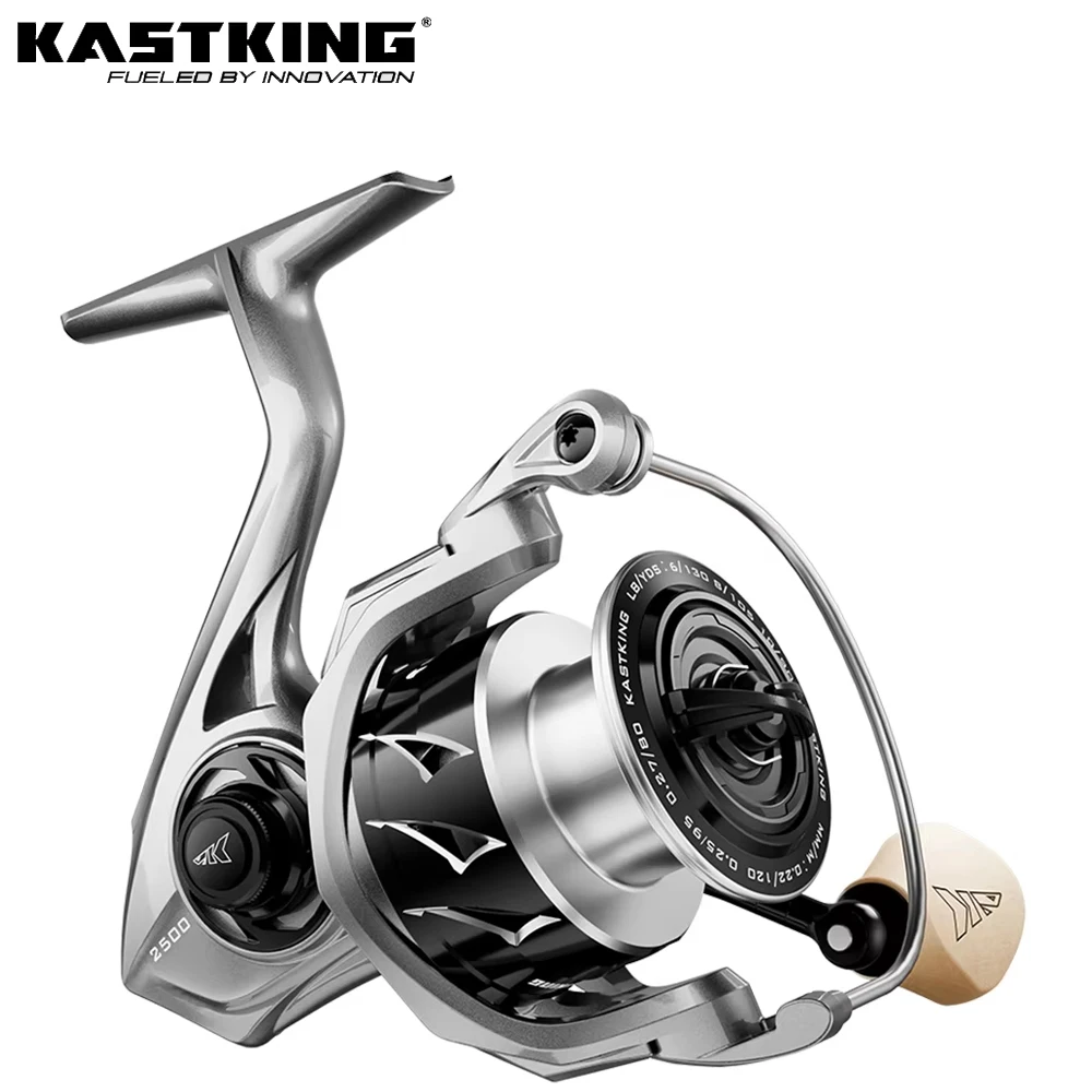 KastKing Spartacus III Innovative Water Resistance Spinning Reel 7-10KG Max Drag Power 195g Light Weight For Bass Pike Fishing