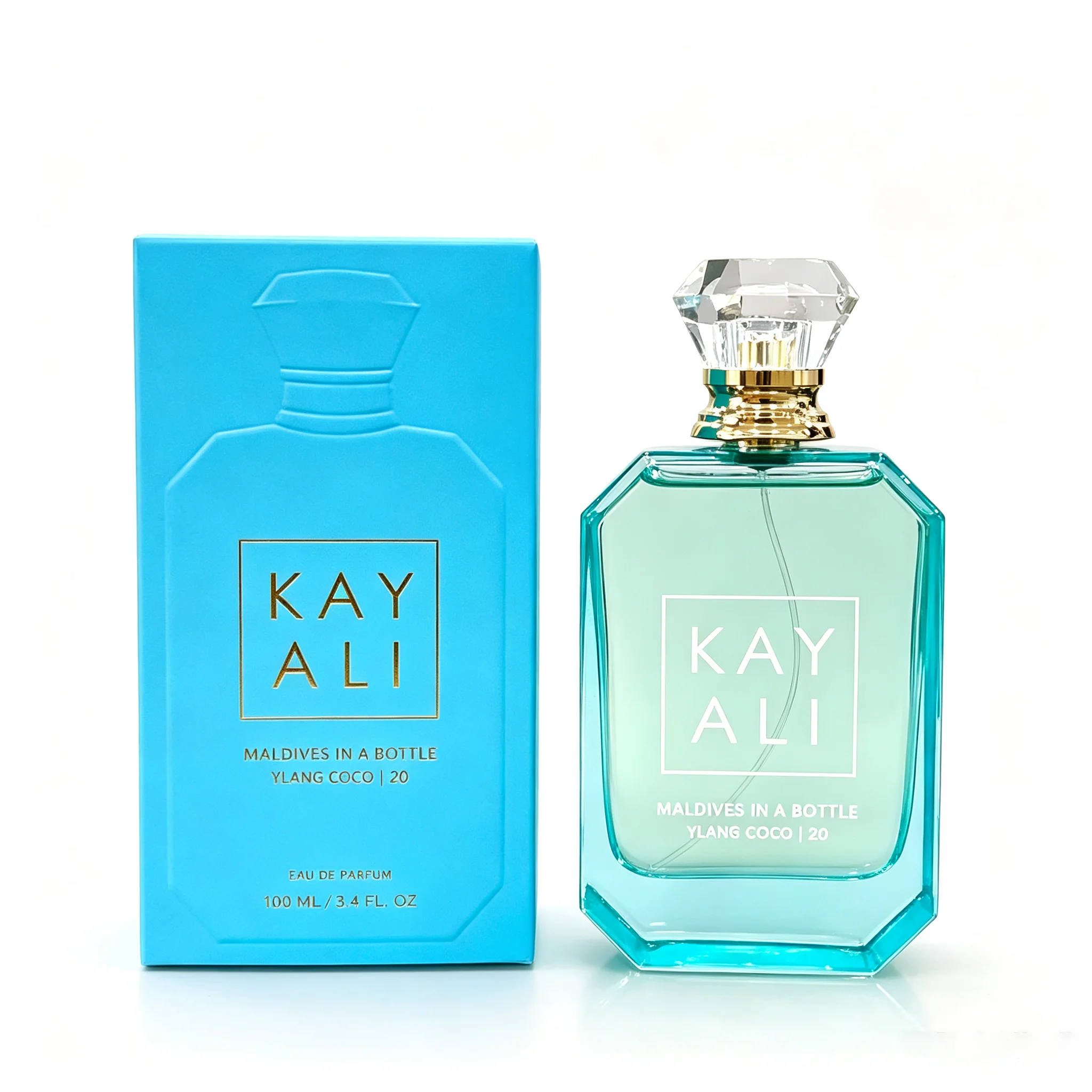 KAYALI Maldivas en una Botella Ylang Coco | 20 Eau de Parfum en Spray para Mujer – Aroma Tropical Floral Frutal y Cremoso de Coco, Ylang-Ylang, Leche de Coco y Almizcle Solar, Fragancia de Larga Duración, Regalo Perfecto, 3.4 fl oz / 100 ml