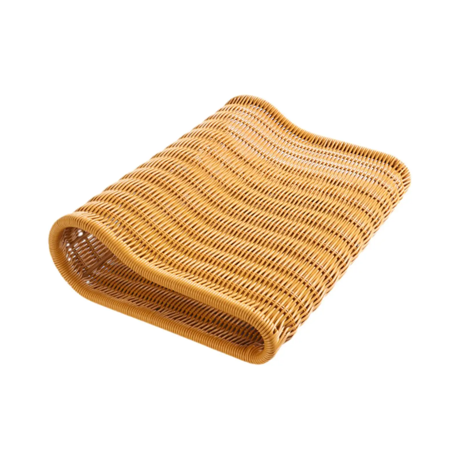 Sauna Headrest Pillow Ergonomic Breathable Cervical Spine Pillow Artificial Rattan Handwoven Neck Rest for SPA Steam Room Home
