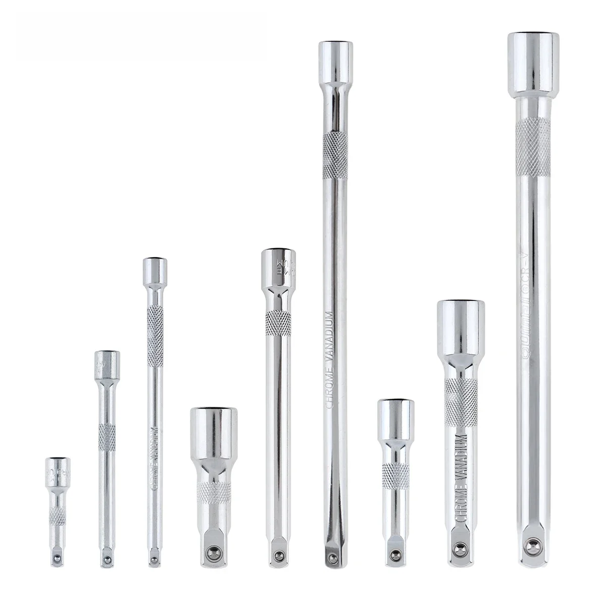 Klucz nasadowy z grzechotką 1/4 3/8 1/2, przedłużka 50/75/100/125/150/250mm, długa przedłużka, tuleja kierownicza, łącznik, akcesoria. — zdjęcie 2