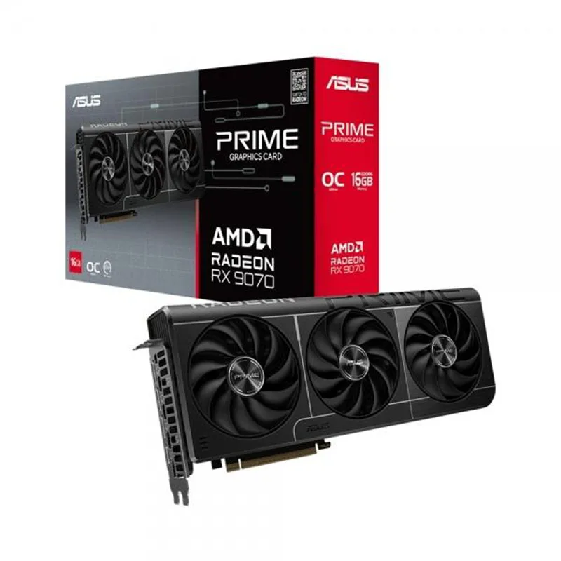 [التاجر الرسمي Asus] Asus Prime Radeon Rx 9070 Oc D6 16Gb Daewon Cts (Daewon Cts هي أي اسم متجر أو مختصرا)