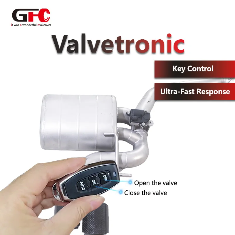 

Умная выхлопная система Valvetronic Catback для Audi A4 B9.5 2.0T Quattro, передняя, средняя и задняя секции с двойными электронными клапанами