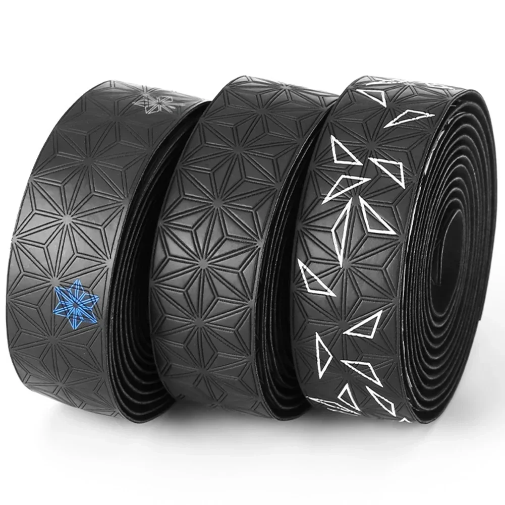 AliExpress NONE 24New 1 Pair Road Bike Handlebar Tape Anti-Slip Shock Handle Bar Tape with PU Anti-Vibration Wrap Bicycle Handlebar Durable Tape