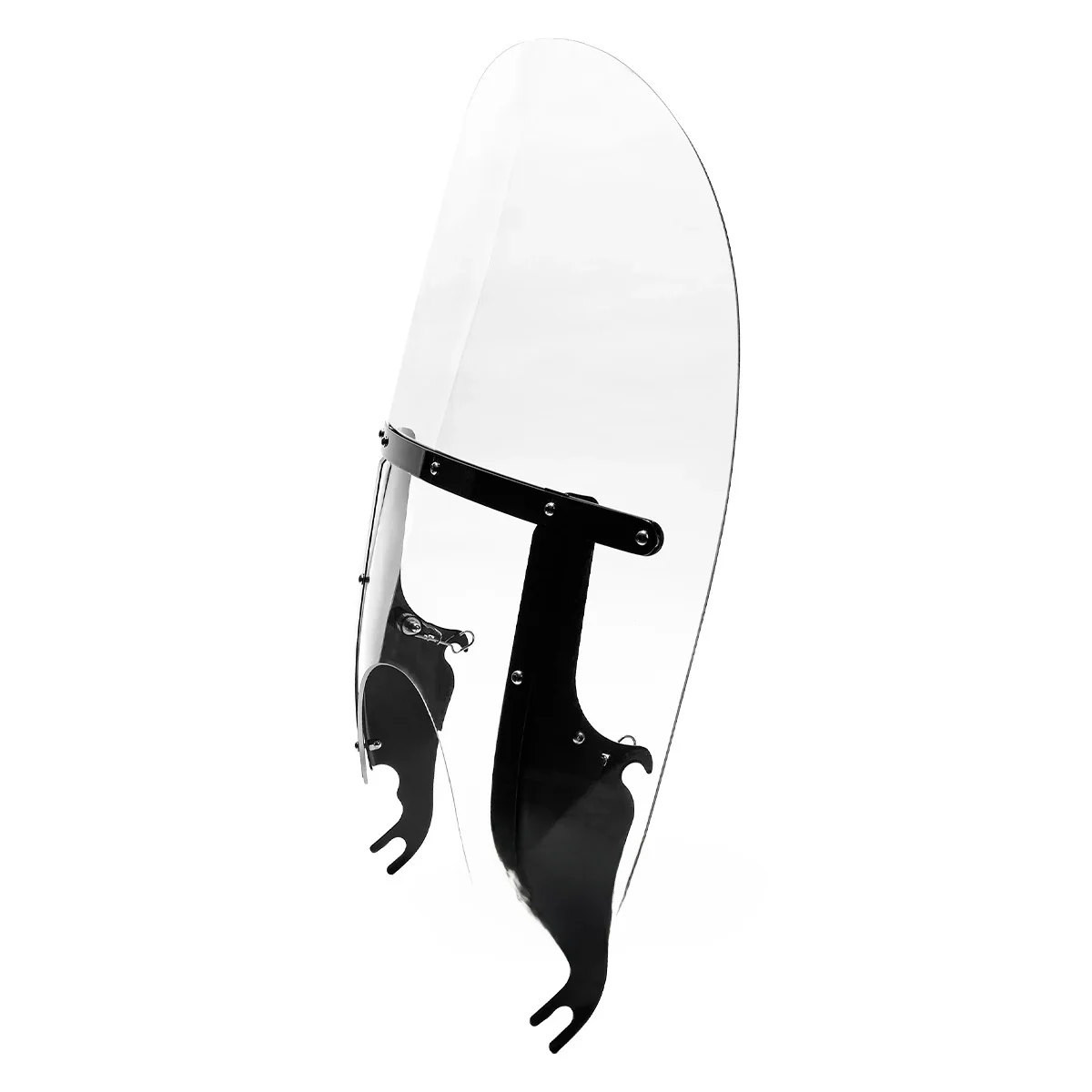 Motorfiets QUICK DETACH Front Clear Afneembare Voorruit Voorruit Voor Harley Softail Slim S FLSS Fat Boy S FLSTFBS Deluxe FLS - afbeelding 2