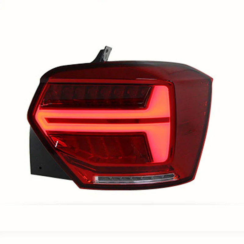 Car LED Tail Light Assembly For Volkswagen Polo-Plus Turn Signal Fog Brake Reverse Parking Running Lights Rear Lamp Lighting