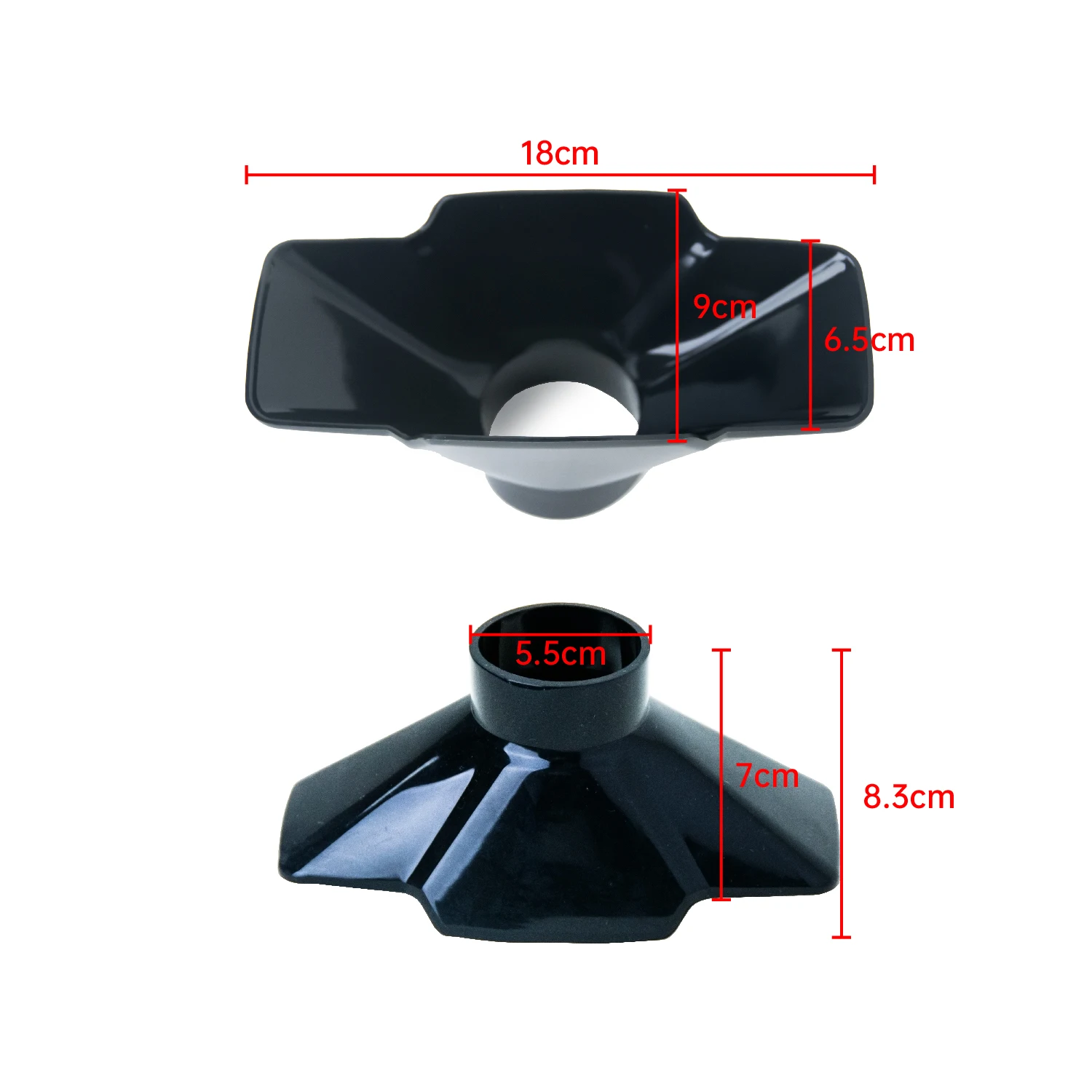 Ugelli rettangolari e rotondi in Silicone diametro interno 70MM ugelli per estrattore di fumi FES150 FES200 FED200 FES350