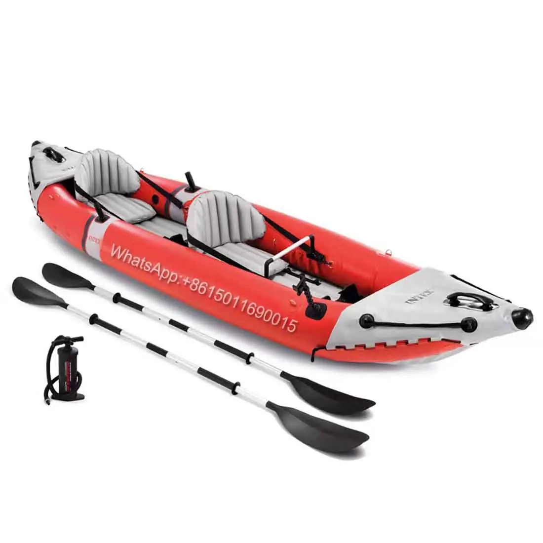 Double Kayak Inflatable Boat Assault Boat Fishing Boat Thickened Rubber Boat Folding Canoe