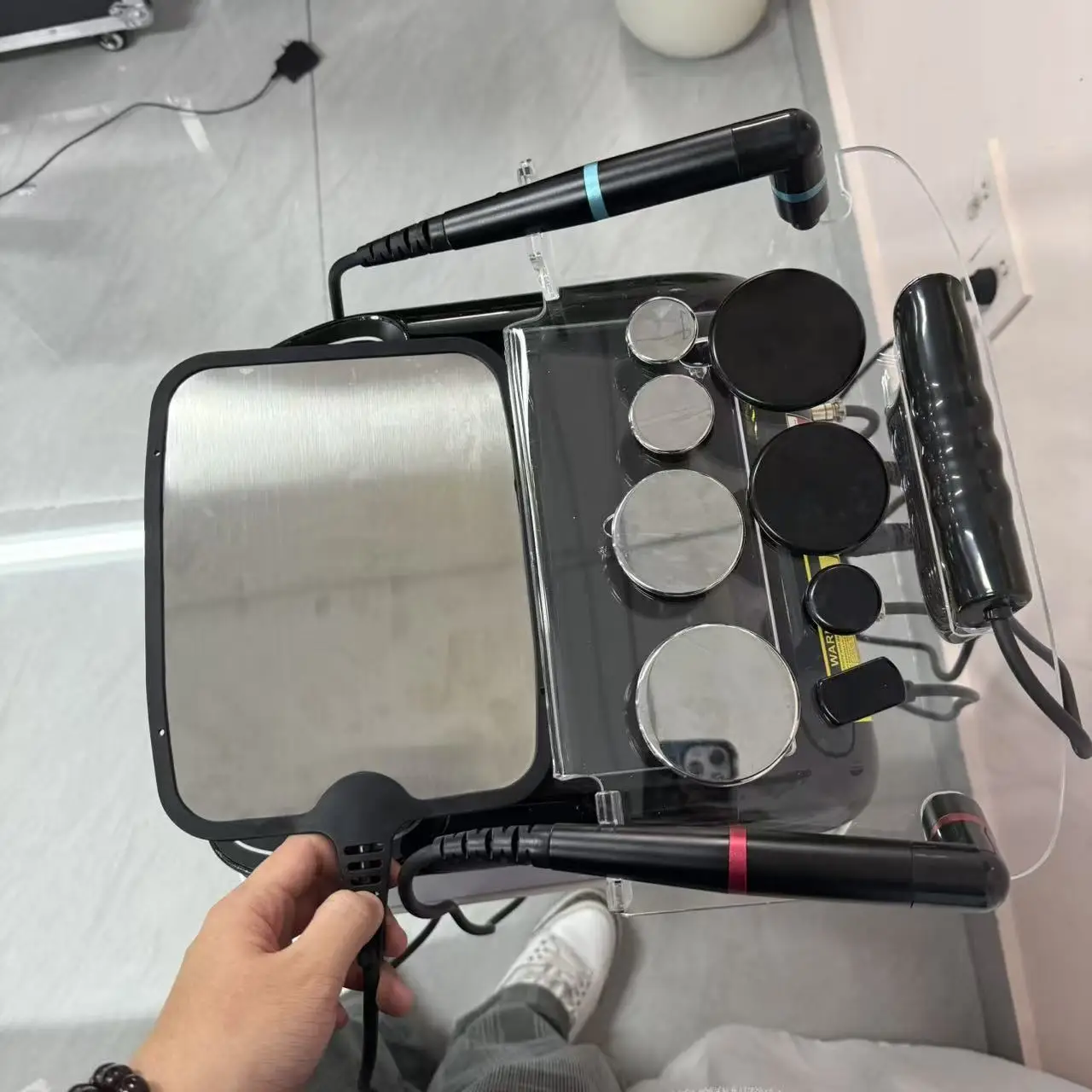 Latest Tecar 448k Body Slimming Machine Skin Tightening Smooth Wrinkles Face Equipment Massage Weight Lose Beauty Machine