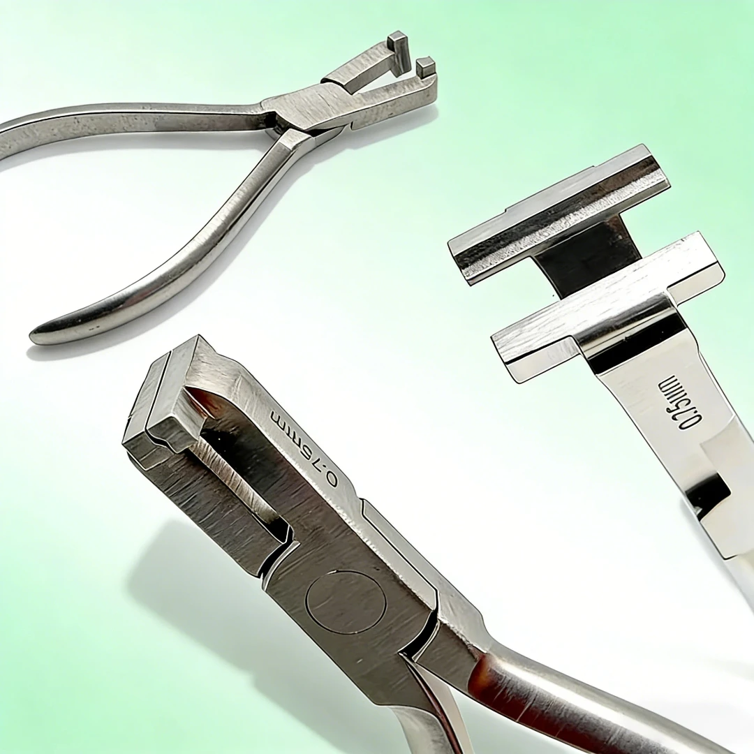 

Dental Orthodontic Wire Step Forming Plier Dentist Stainless Steel Wire Step Bending Bend Pliers Dental Instrument Tool