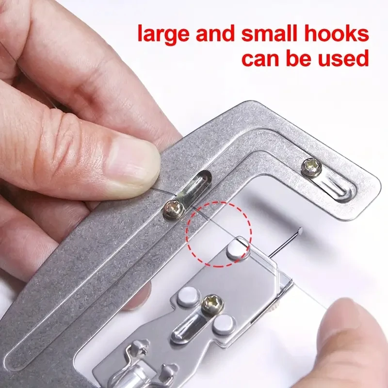 Gancho de amarras semiautomático de acero inoxidable para pesca - imagen 3