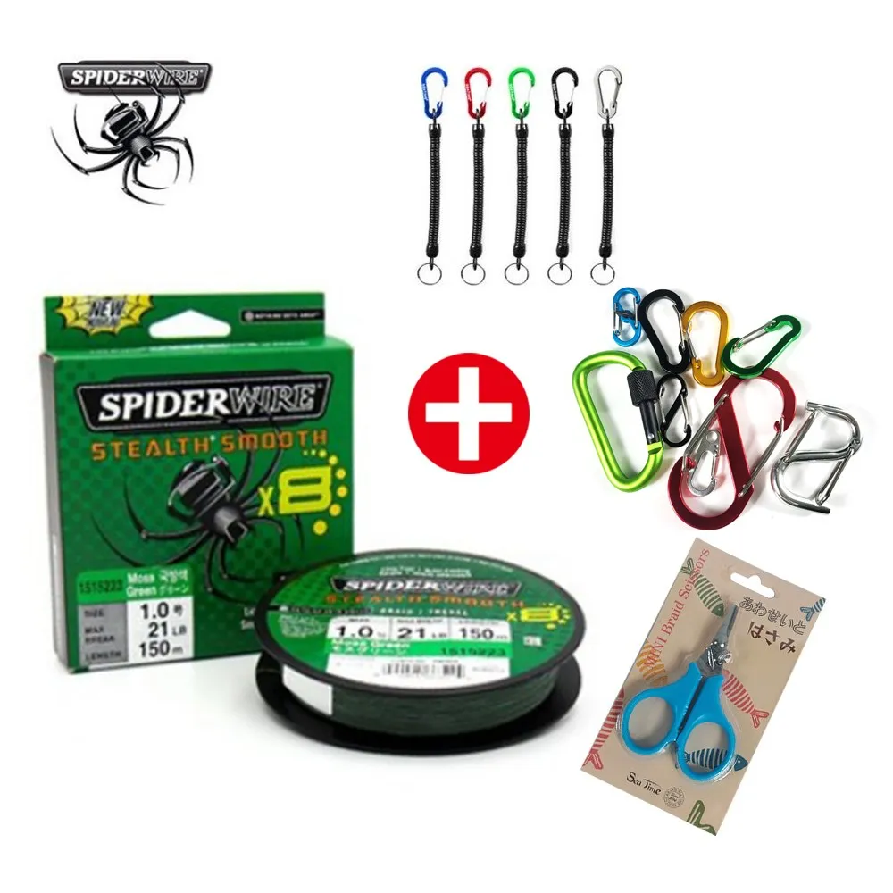 21 Spyder Wire stealth smooth 8 box 150M 8 company