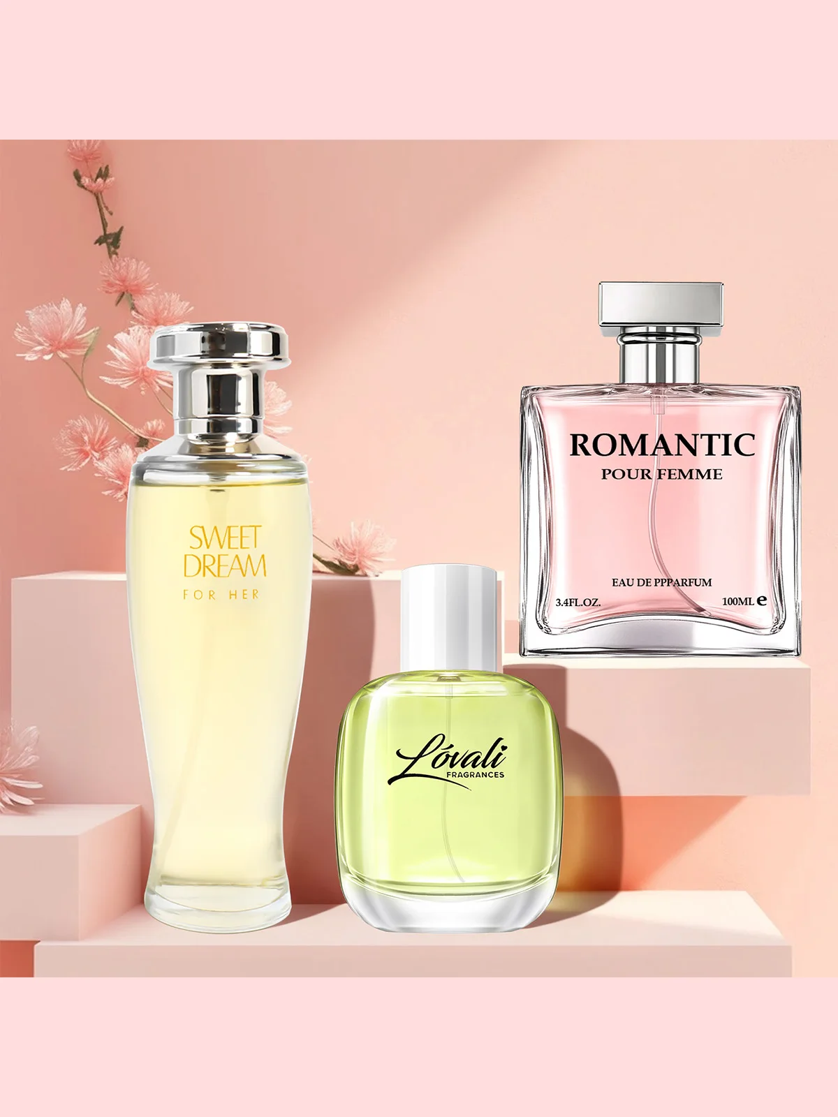 

2PACK/200ML Women's Perfume Set | Floral Fruity Oriental Scents | Daily Wear Fragrance for Women | Gift for Her​