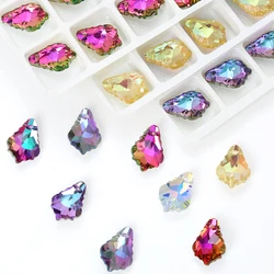 11x16mm Crystal 6090 Baroque Pendant Glass Austria Loose Beads Rhinestone Charms for Jewelry Making Necklace Earrings DIY 12Pcs