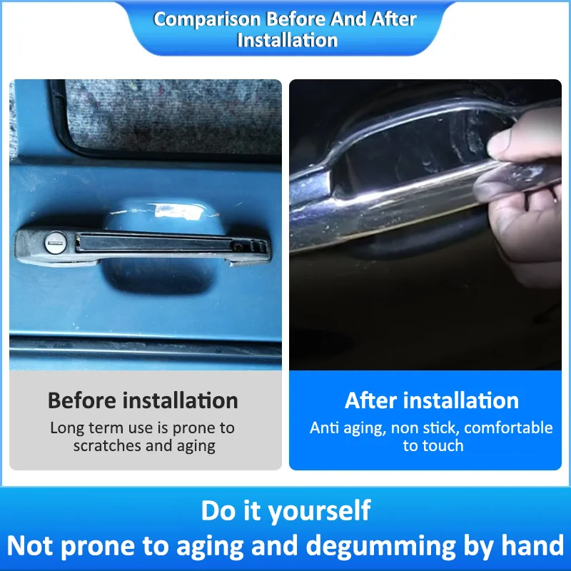 for Nissan Tiida Latio Versa C11 2005~2012 2011 2010 2009 Car Door Handle Outside Exterior Front Rear Left And Right Accessories view 2