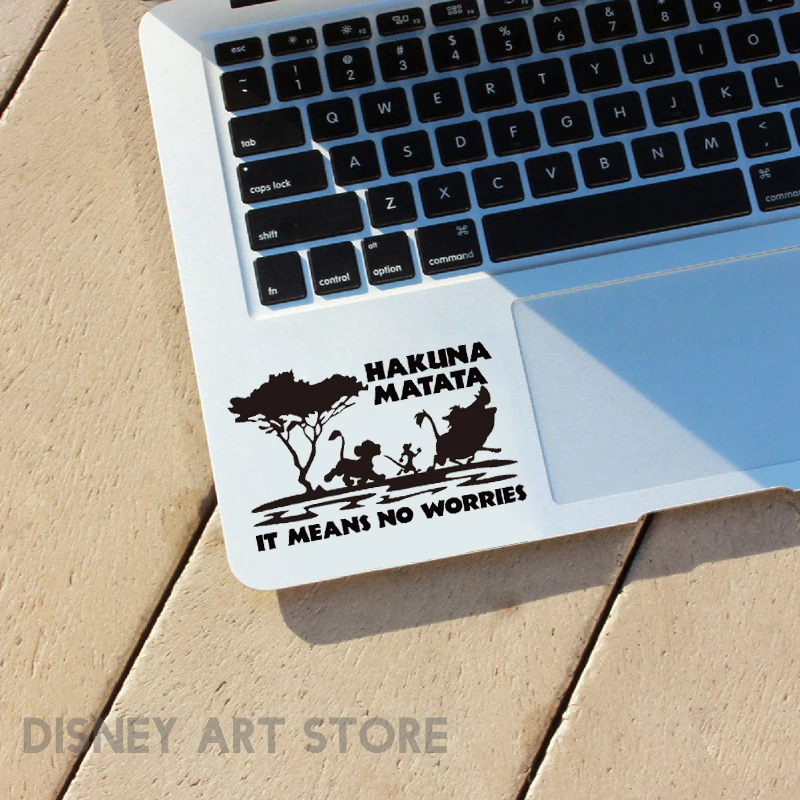 Hakuna Matata Vinyl Sticker Decals Car Window Decoration Lions King Laptop Decal Kids Room Cartoon Wall Stickers Decor Mural