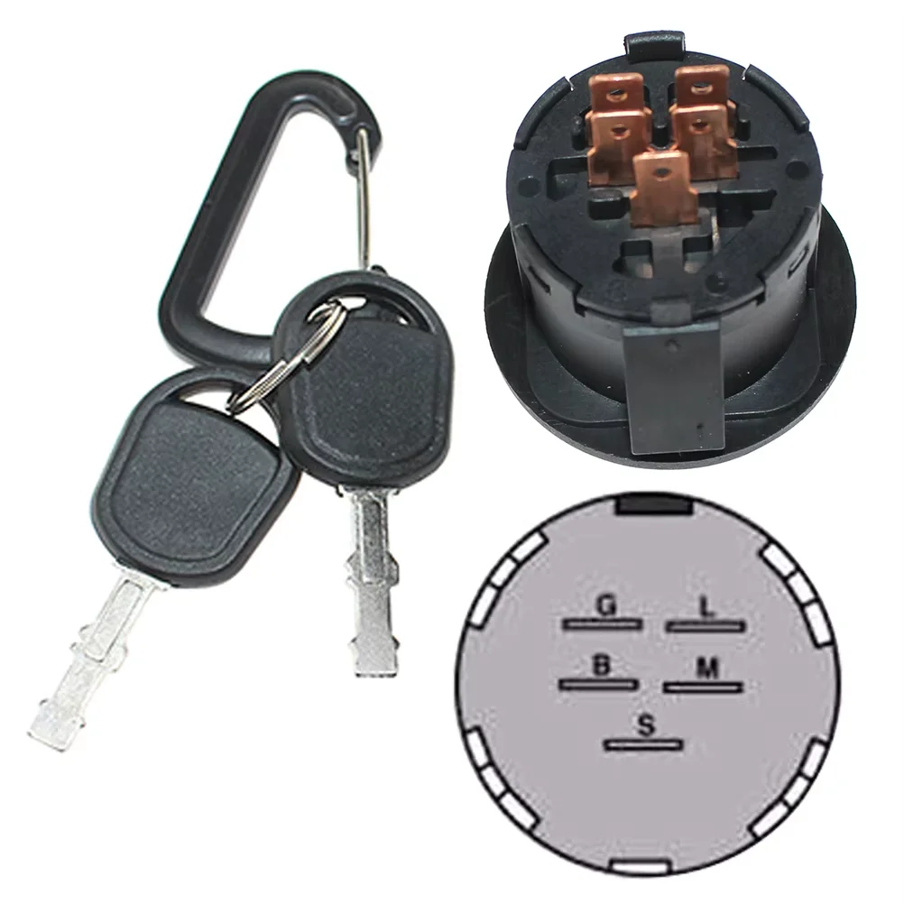 

Ignition Switch Key for Bad Boy Most AOS AOS CZT Elite Diesel Pup ZT ZT Elite Lightning MZ MZ Magnum Outlaw Outlaw Extreme XP