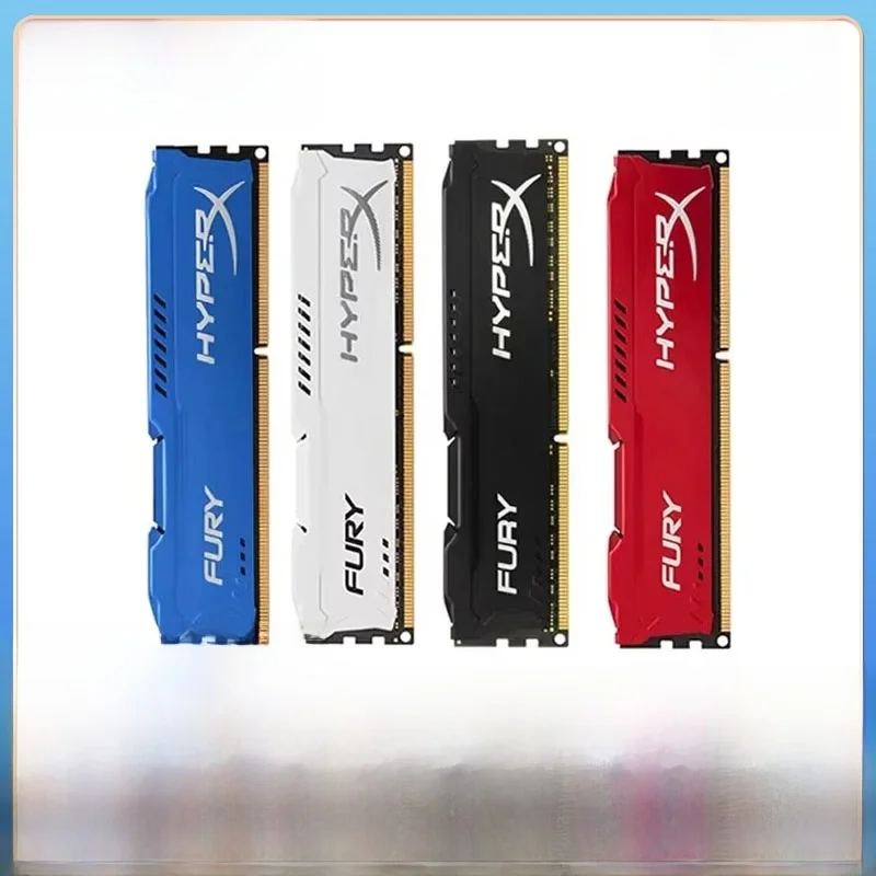 HyperX Fury Memoria Ram DDR3 8 Go 1600 MHz RAM de bureau 240 broches 1,5 V PC3-12800 DIMM non-ECC
