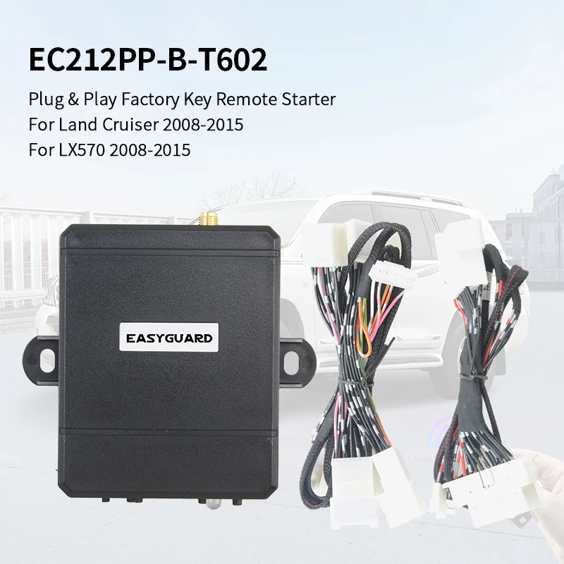 EASYGUARD plug play remote starter T602 for 2008-2015 Land cruiser & LX570