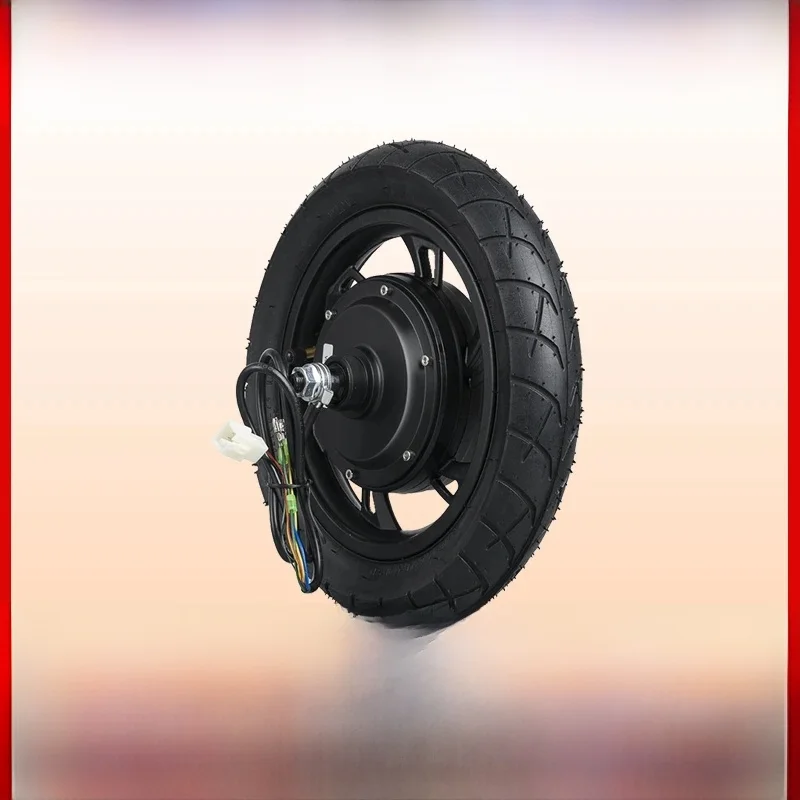 AliExpress kun ray 36V/48V 350W/500W Electric Bike 12inch DC Brushless Motor Wheel Front/Rear Hub Motor High Speed For Electric Scooter Disc Brake