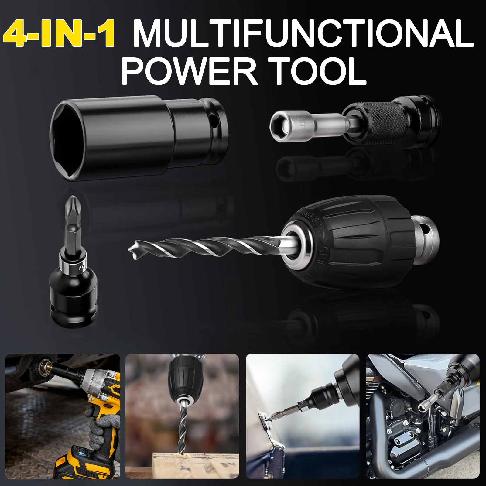 مجموعة مفتاح ربط كهربائي لاسلك - مراجعة Brushless Impact Wrench 20V وسعره