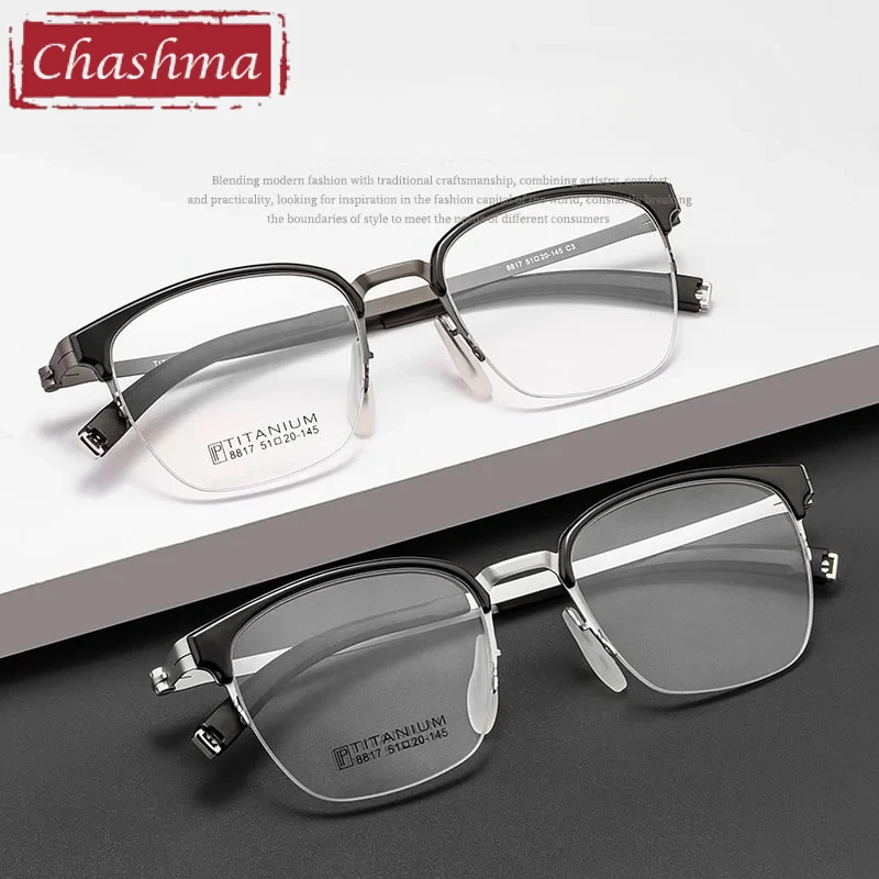 Chashma-gafas graduadas para mujer, lentes para miopía, receta óptica, antiluz azul, monturas progresivas para hombres