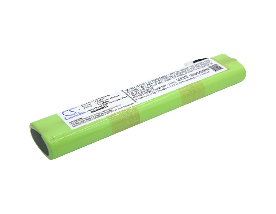 Replacement Battery for TDK  Life On Record A34, Life On Record A34 Trek Max EU-BT00003000-B 7.2V/mA