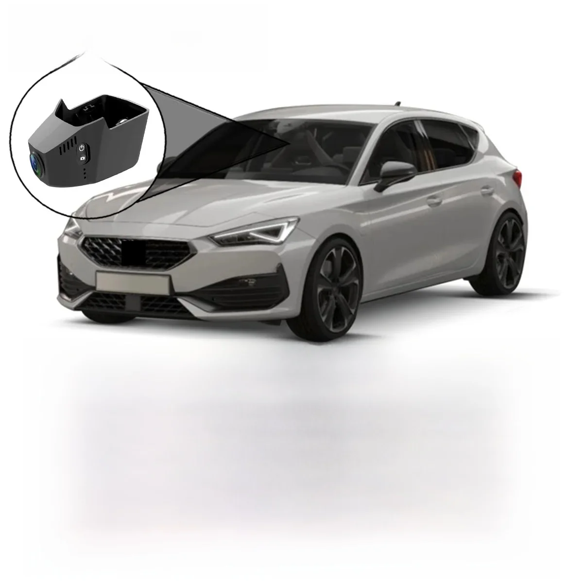 GRECOREAL 4K Auto Dash Cam Voor en Achter 2160P WiFi Auto Dual Dashcam APP Controle Plug Play Compatibel met Seat Cupra Leon MK4 - afbeelding 2