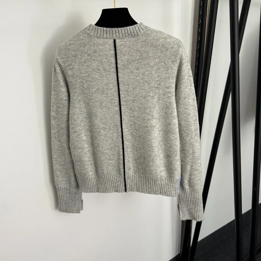 

25 autumn/winter new fashionable women's plus size clothes with pullover, knitted temperament, long sleeved sweater