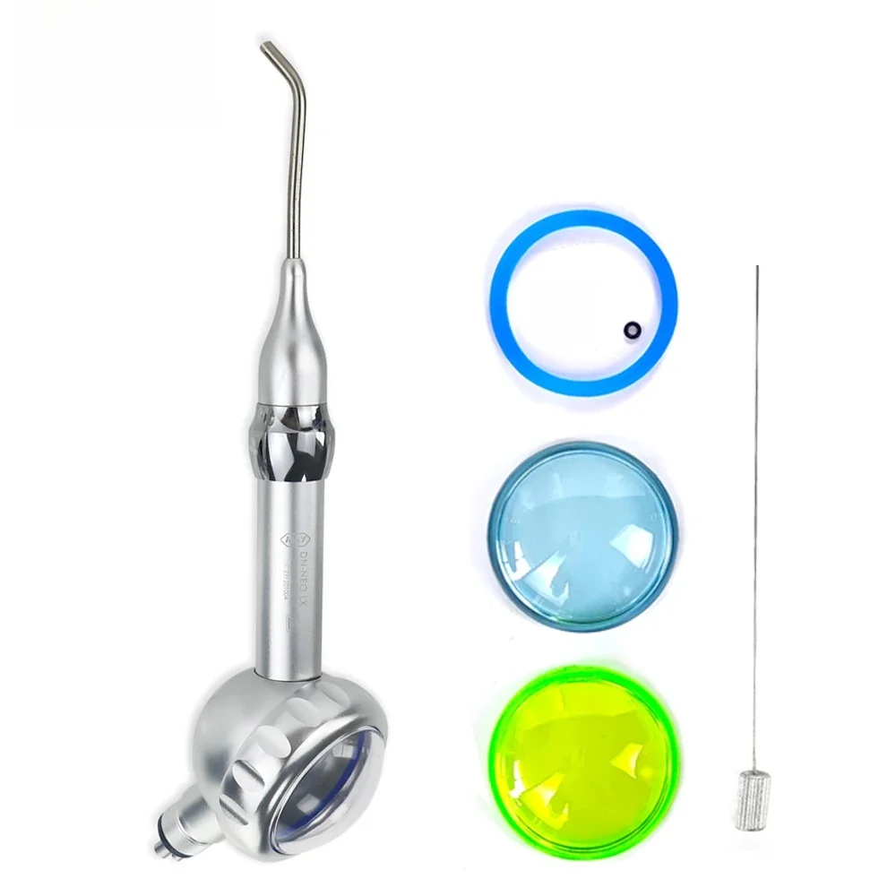 Polisseuse d'air dentaire, maître d'abrasion de l'air, pulvérisation d'eau, sableuse dentaire, flux d'air, jet de prophylaxie d'air, nettoyage des dents