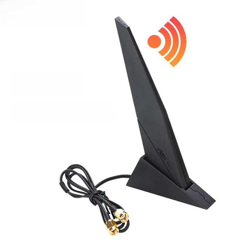 Oryginalna antena sieciowa ASUS 2.4G/5G/6G WiFi6e Tri-Band do ROG Z390 Z490 X570 B460 B360 — zdjęcie produktu 6