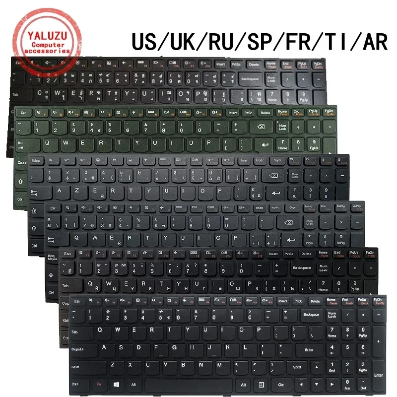 Klawiatura do laptopa US/UK/RU/SP/FR/TI/AR do Lenovo G50 G50-30 G50-45 G50-70/AT G50-80 B50 B50-30 B50-45 B50-70 B50-80 Y50C — zdjęcie 2