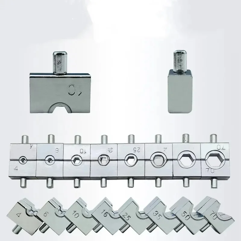 YQK-70 Crimpzange für hydraulische Klemmenform, 4, 6, 8, 10, 16, 25, 35 50, 70 m ㎡   Ein Paar