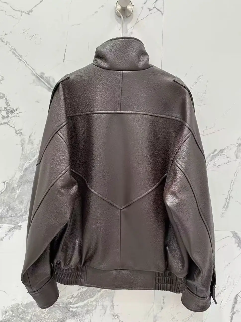 Exclusive Classic High-End Quality Versatile Motorcycle Style Leather Jacket